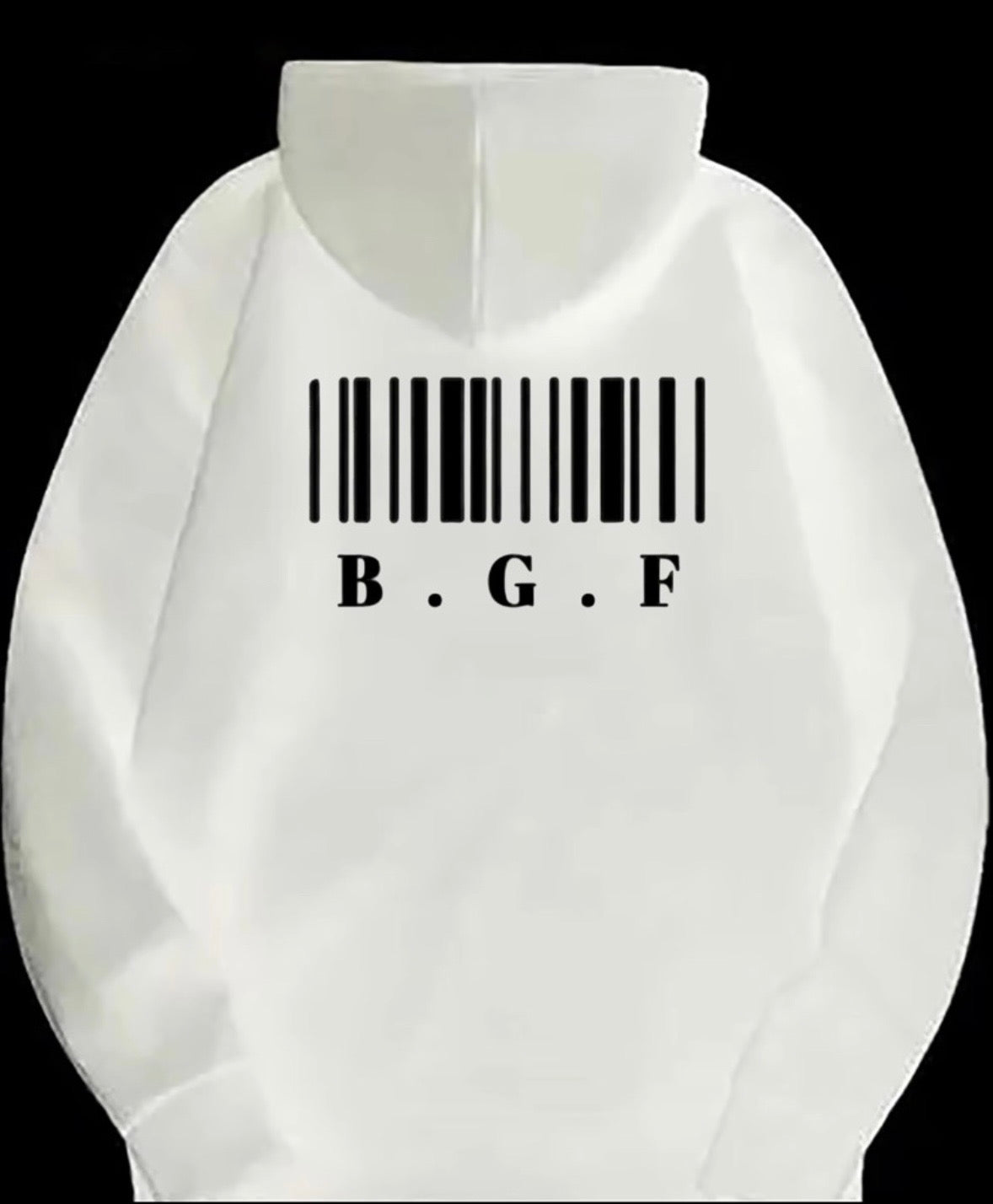 WHITE BGF HOODIE