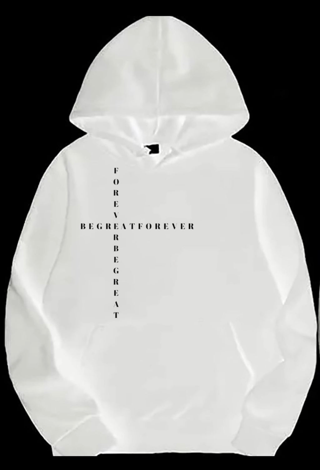 WHITE BGF HOODIE
