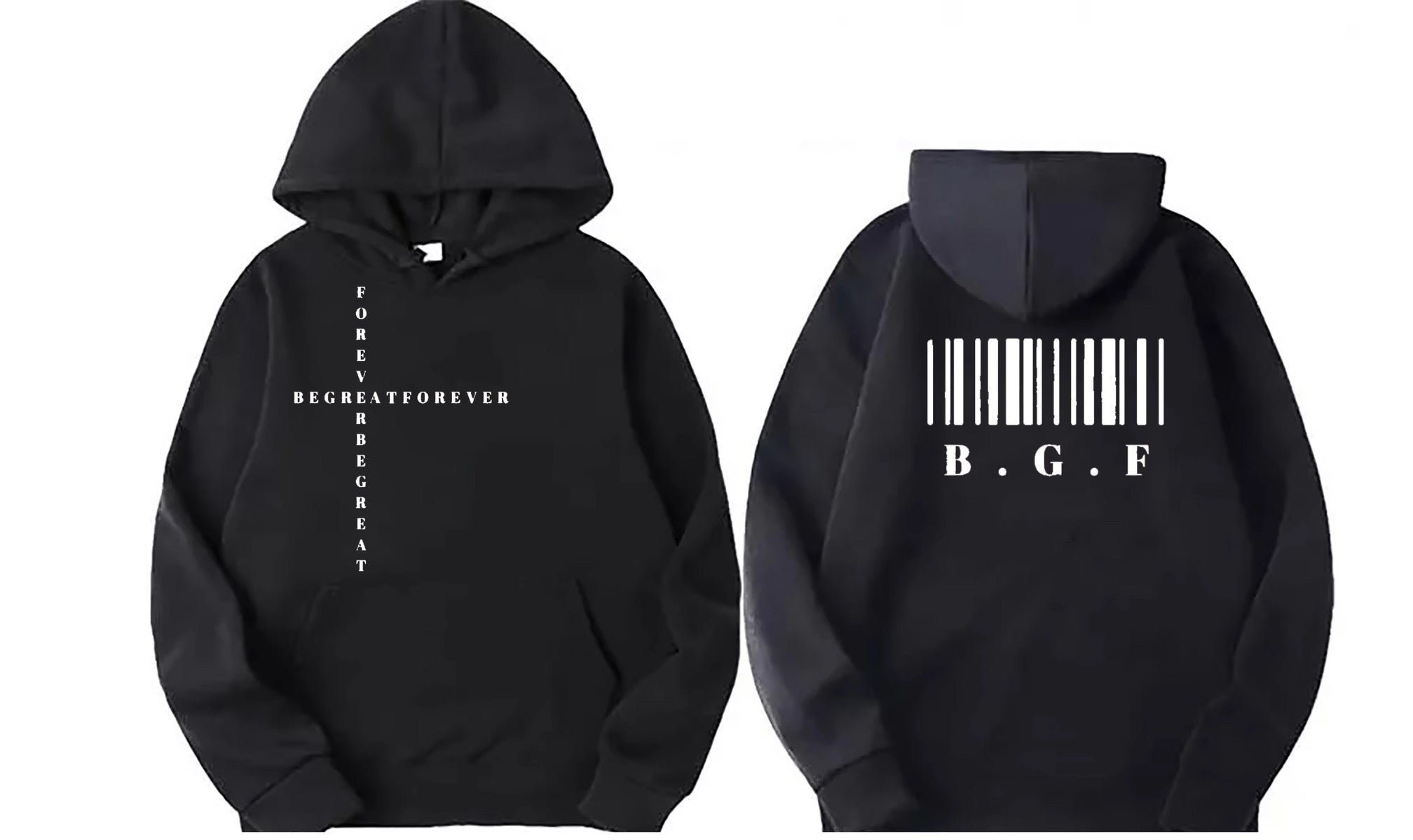 BLACK BGF HOODIE